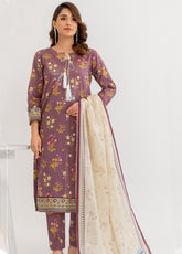 Zohra By Motifz Printed Lawn 3 Piece Unstitched Suit MT24Z D-09